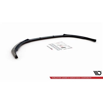 Maxton - Lame Du Pare-Chocs Avant V.1 Peugeot 308 GT Mk2 Facelift Noir Brillant