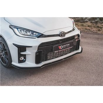 Maxton - Street Pro Lame Du Pare-Chocs Avant Toyota GR Yaris Mk4 Noir