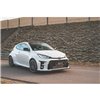 Maxton - Street Pro Lame Du Pare-Chocs Avant Toyota GR Yaris Mk4 Noir-Rouge