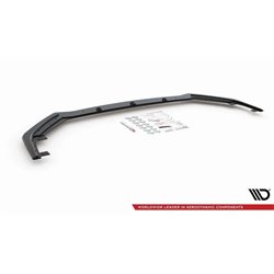 Maxton - Street Pro Lame Du Pare-Chocs Avant Toyota GR Yaris Mk4 Noir-Rouge