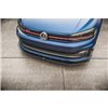 Maxton - Street Pro Lame Du Pare-Chocs Avant Volkswagen Polo GTI Mk6 Noir-Rouge