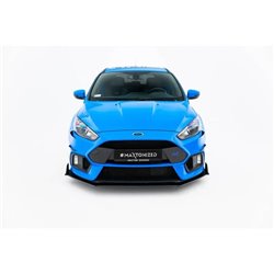 Maxton - Street Pro Lame Du Pare-Chocs Avant / Lame V.2 Ford Focus RS Mk3 Noir