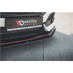 Maxton - Street Pro Lame Du Pare-Chocs Avant V.2 Honda Civic Type-R Mk10 / Mk10 Facelift Noir