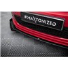 Maxton - Street Pro Lame Du Pare-Chocs Avant V.3 Volkswagen Golf GTI Mk6 Noir-Rouge + Rabats Brillant