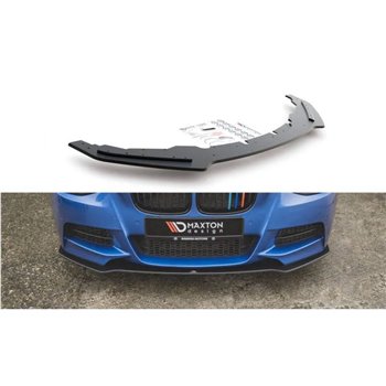 Maxton - Street Pro Lame Du Pare-Chocs Avant BMW M135i F20 Noir