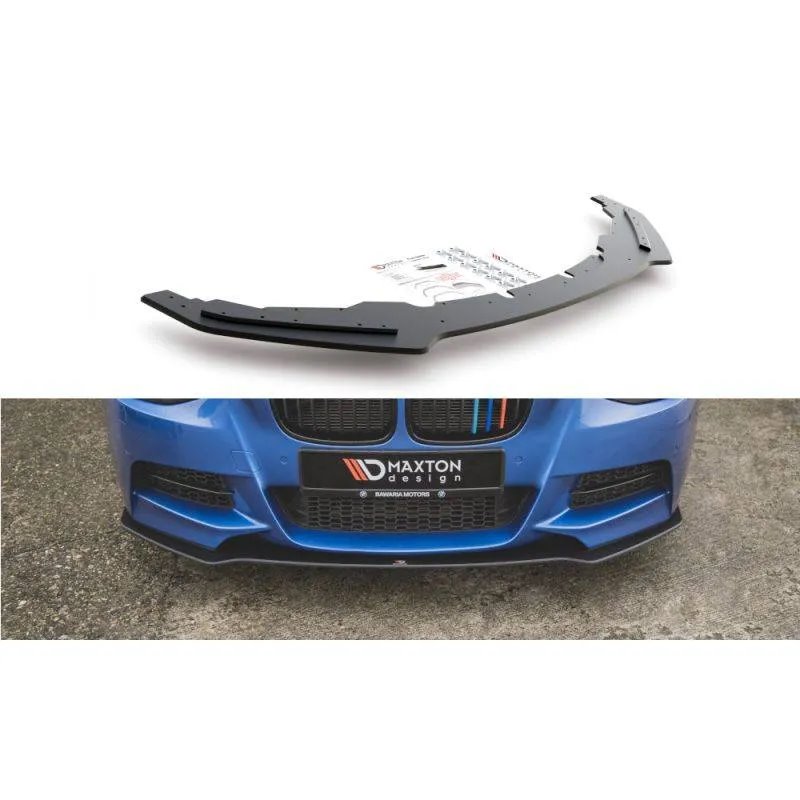 Maxton - Street Pro Lame Du Pare-Chocs Avant BMW M135i F20 Noir
