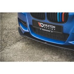 Maxton - Street Pro Lame Du Pare-Chocs Avant BMW M135i F20 Noir
