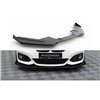Maxton - Street Pro Lame Du Pare-Chocs Avant V.3 BMW 1 F20 M-Pack Facelift / M140i Noir + Rabats Brillant