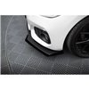 Maxton - Street Pro Lame Du Pare-Chocs Avant V.3 BMW 1 F20 M-Pack Facelift / M140i Noir + Rabats Brillant 