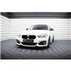 Maxton - Street Pro Lame Du Pare-Chocs Avant V.3 BMW 1 F20 M-Pack Facelift / M140i Noir