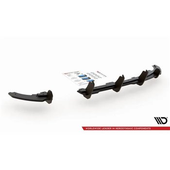 Maxton - Street Pro Diffuseur Arrière Complet Volkswagen Polo GTI Mk6 Rouge