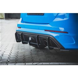 Maxton - Street Pro Central Diffuseur Arriere V.1 Ford Focus RS Mk3 Rouge
