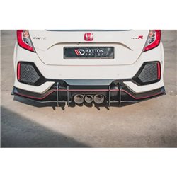 Maxton - Street Pro Diffuseur Arrière Complet V.2 Honda Civic Type-R Mk10 / Mk10 Facelift Noir