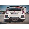 Maxton - Street Pro Diffuseur Arrière Complet V.2 Honda Civic Type-R Mk10 / Mk10 Facelift Noir