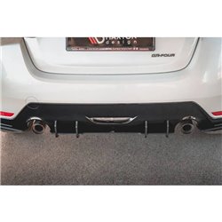 Maxton - Sport Durabilité Central Diffuseur Arriere Toyota GR Yaris Mk4 Noir