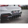 Maxton - Street Pro Central Diffuseur Arriere V.4 BMW M140i Rouge