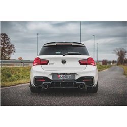 Maxton - Street Pro Central Diffuseur Arriere V.4 BMW M140i Rouge