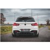 Maxton - Street Pro Central Diffuseur Arriere V.4 BMW M140i Rouge