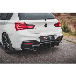 Maxton - Street Pro Central Diffuseur Arriere V.4 BMW M140i Rouge