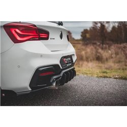 Maxton - Street Pro Central Diffuseur Arriere V.4 BMW M140i Rouge