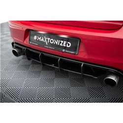 Maxton - Sport Durabilité Central Diffuseur Arriere V.2 Volkswagen Golf GTI Mk6 Rouge