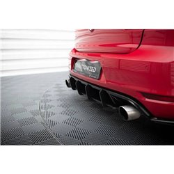 Maxton - Sport Durabilité Central Diffuseur Arriere V.2 Volkswagen Golf GTI Mk6 Rouge