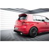 Maxton - Sport Durabilité Central Diffuseur Arriere V.2 Volkswagen Golf GTI Mk6 Rouge