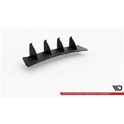 Maxton - Sport Durabilité Central Diffuseur Arriere V.2 Volkswagen Golf GTI Mk6 Rouge