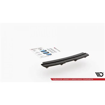 Maxton - Street Pro Central Diffuseur Arriere BMW M135i F20 Noir