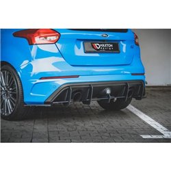 Maxton - Street Pro Lame Du Pare Chocs Arriere Ford Focus RS Mk3 Noir