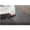Maxton - Street Pro Lame Du Pare Chocs Arriere Toyota GR Yaris Mk4 Noir + Rabats Brillant 