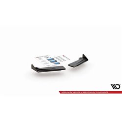 Maxton - Street Pro Lame Du Pare Chocs Arriere Toyota GR Yaris Mk4 Noir + Rabats Brillant 