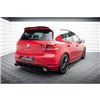 Maxton - Street Pro Lame Du Pare Chocs Arriere Volkswagen Golf GTI Mk6 Noir