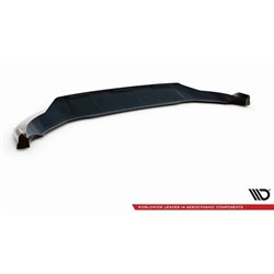 Maxton - Lame Du Pare-Chocs Avant V.2 Audi Q4 e-tron Sportback S-line Mk1 Noir Brillant