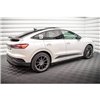 Maxton - Rajouts Des Bas De Caisse Audi Q4 e-tron Sportback S-line Mk1 Noir Brillant