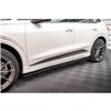 Maxton - Rajouts Des Bas De Caisse Audi Q4 e-tron Sportback S-line Mk1 Noir Brillant