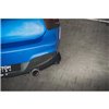 Maxton - Street Pro Lame Du Pare Chocs Arriere BMW M135i F20 Noir-Rouge + Rabats Brillant