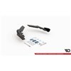 Maxton - Street Pro Lame Du Pare Chocs Arriere BMW M135i F20 Noir-Rouge + Rabats Brillant