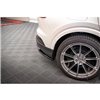 Maxton - Arriere Lame (avec une barre verticale) Audi Q4 e-tron Sportback S-line Mk1 Noir Brillant