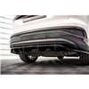 Maxton - Arriere Lame (avec une barre verticale) Audi Q4 e-tron Sportback S-line Mk1 Noir Brillant