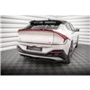 Maxton - Arriere Lame (avec une barre verticale) Kia EV6 GT-Line Mk1 Noir Brillant
