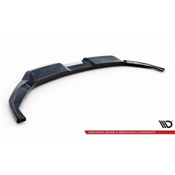 Maxton - Arriere Lame (avec une barre verticale) Kia EV6 GT-Line Mk1 Noir Brillant
