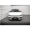 Maxton - Lame Du Pare-Chocs Avant V.2 Kia EV6 GT-Line Mk1 Noir Brillant