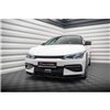 Maxton - Lame Du Pare-Chocs Avant V.2 Kia EV6 GT-Line Mk1 Noir Brillant
