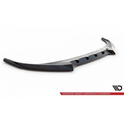 Maxton - Lame Du Pare-Chocs Avant V.2 Kia EV6 GT-Line Mk1 Noir Brillant