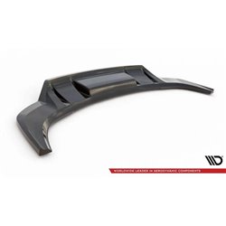 Maxton - Arriere Lame (avec une barre verticale) Audi Q3 S-Line SUV F3 Noir Brillant