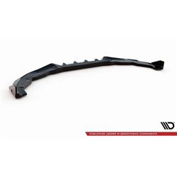 Maxton - Lame Du Pare-Chocs Avant V.2 + Ailerons BMW 2 Coupe M-Pack / M240i G42 Noir Brillant