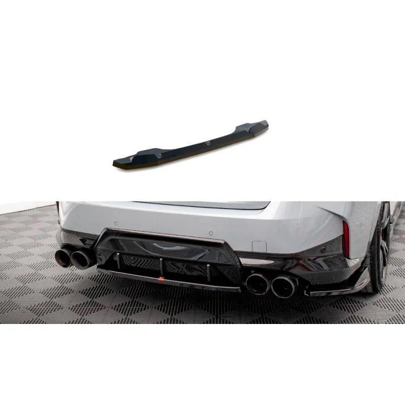 Maxton - Arriere Splitter BMW 2 Coupe M240i G42 Noir Brillant