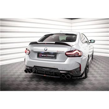 Maxton - Arriere Lame BMW 2 Coupe M240i G42 Noir Brillant