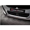 Maxton - Lame Du Pare-Chocs Avant V.1 BMW 2 Coupe M-Pack / M240i G42 Noir Brillant